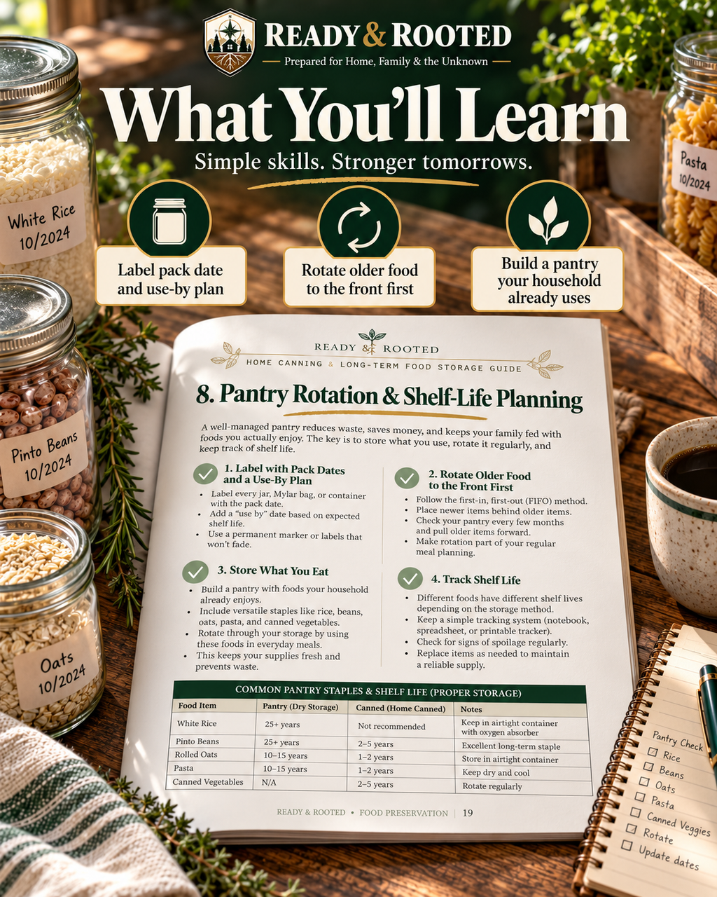 Home Canning & Long-Term Food Storage Guide